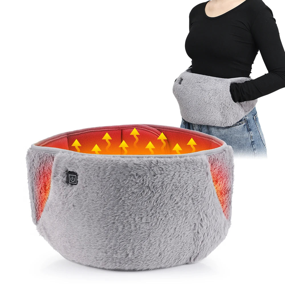 2-in-1 Electric Heating Waist Belt & Hand Warmer Great for Aches and Pains