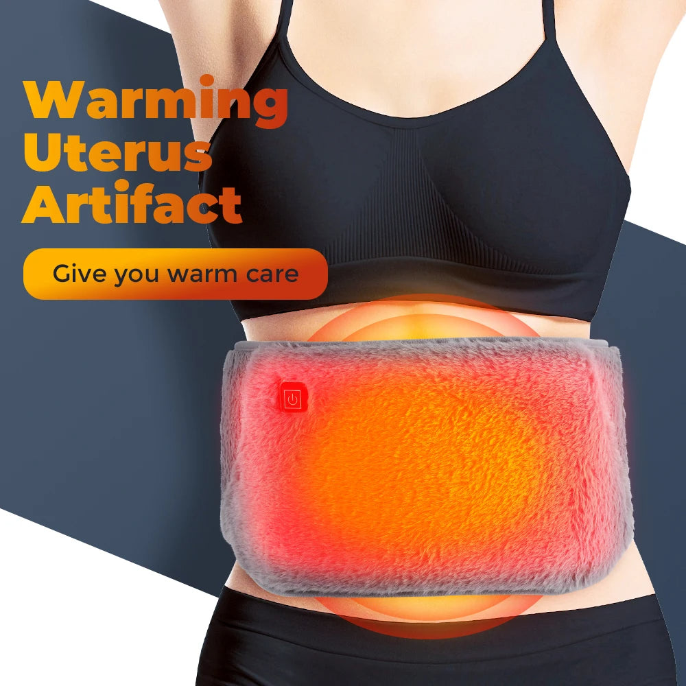 2-in-1 Electric Heating Waist Belt & Hand Warmer Great for Aches and Pains