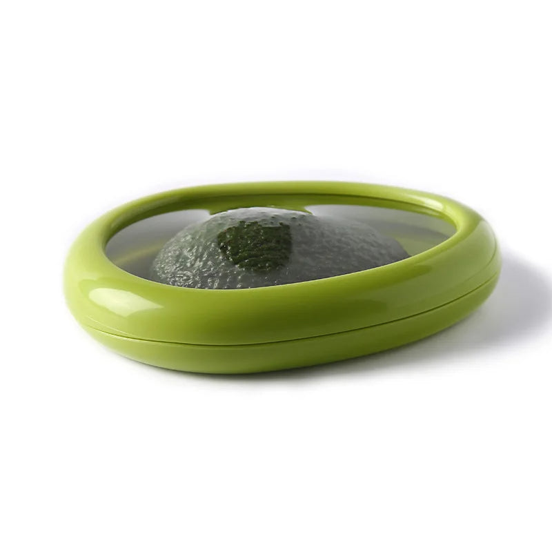 Avocado Saver and Tomato Holder - Set of 4 Reusable Storage Containers for Fridge - Ideal for Garlic, Onions, Lemons, and Potatoes