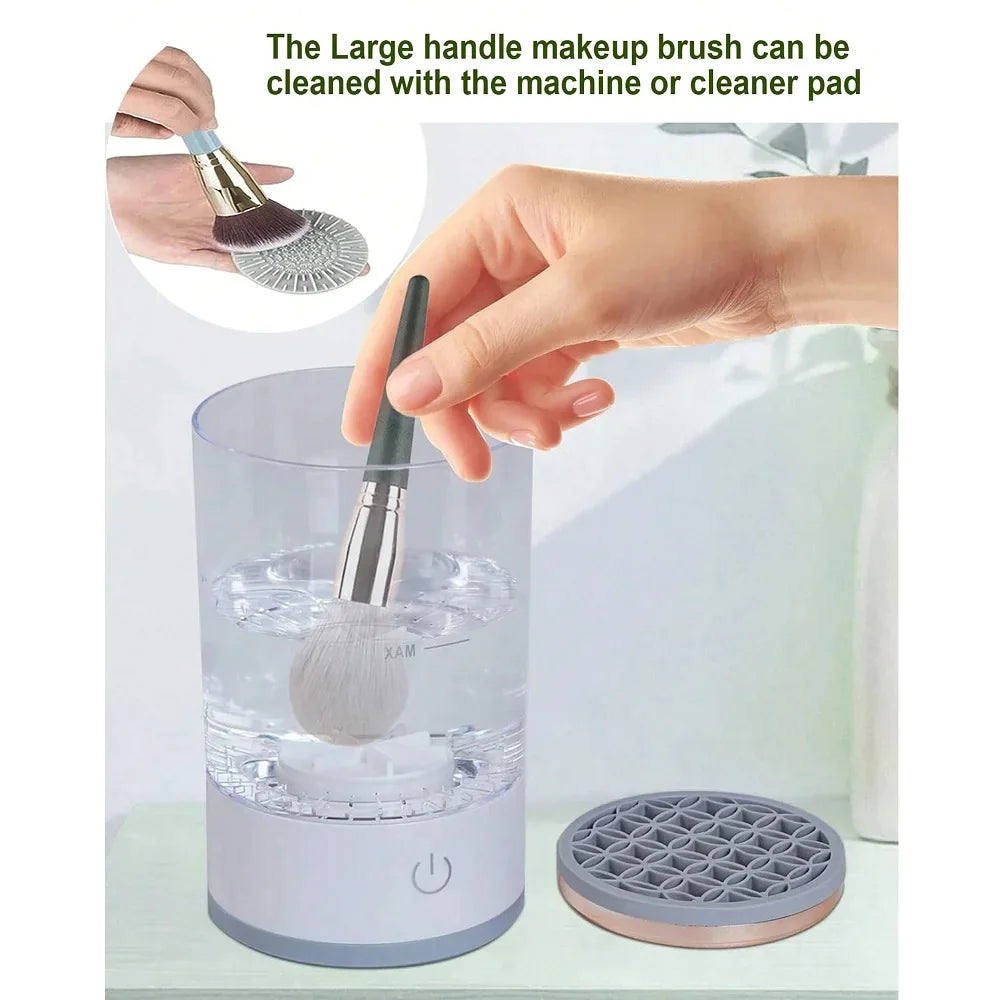 Automatic Makeup Brush Cleaner