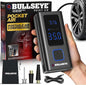 Pocket Air Tire Inflator Bullseye Portable Air Compressor