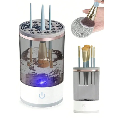 Automatic Makeup Brush Cleaner