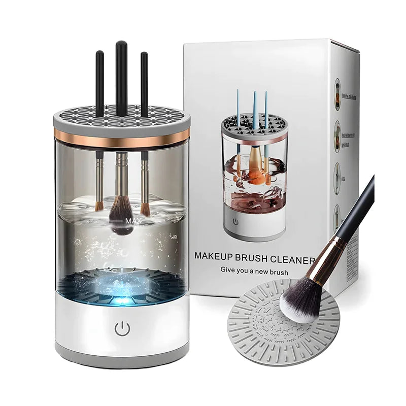 Automatic Makeup Brush Cleaner