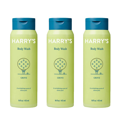 Harry's Men's Body Wash Shower Gel - Spring, 16 Fl Oz (Pack of 3) 16 Fl Oz (Pack of 3)