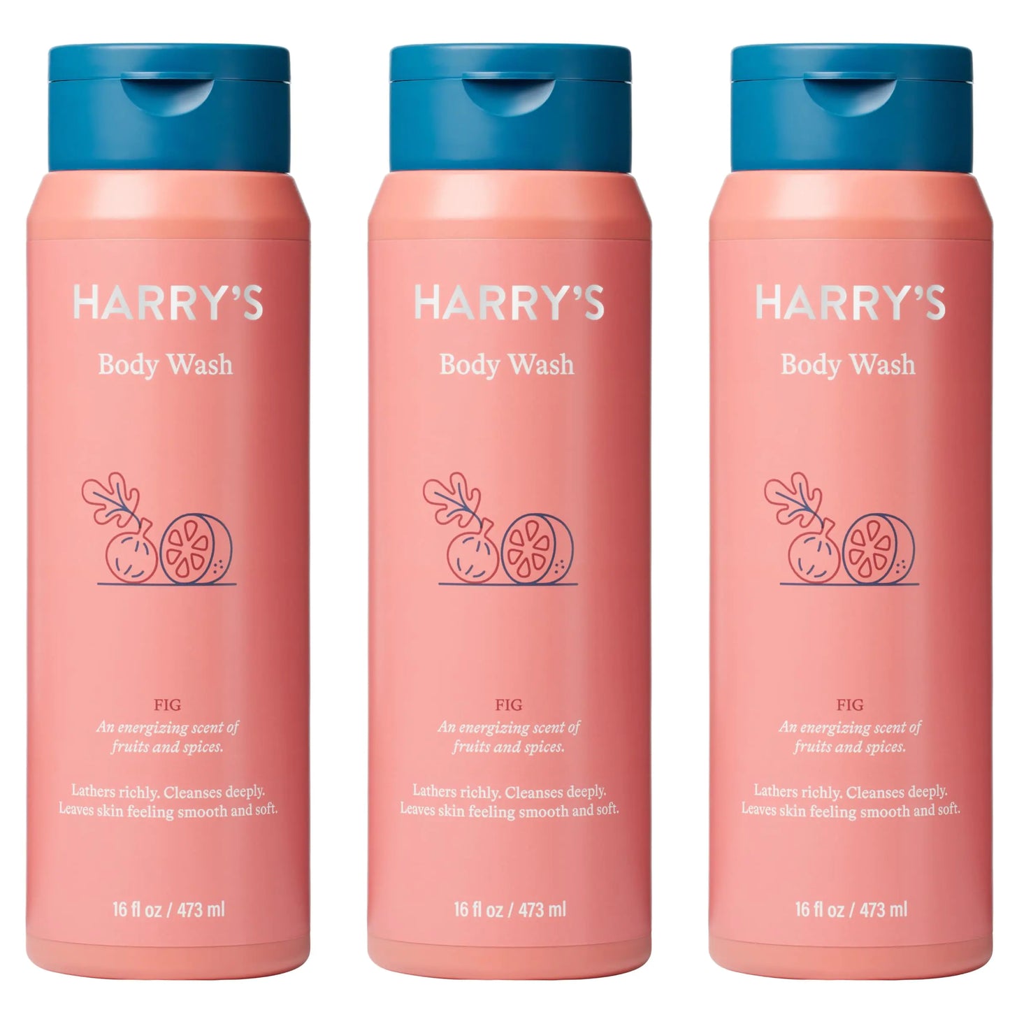 Harry's Men's Body Wash Shower Gel - Spring, 16 Fl Oz (Pack of 3) 16 Fl Oz (Pack of 3)