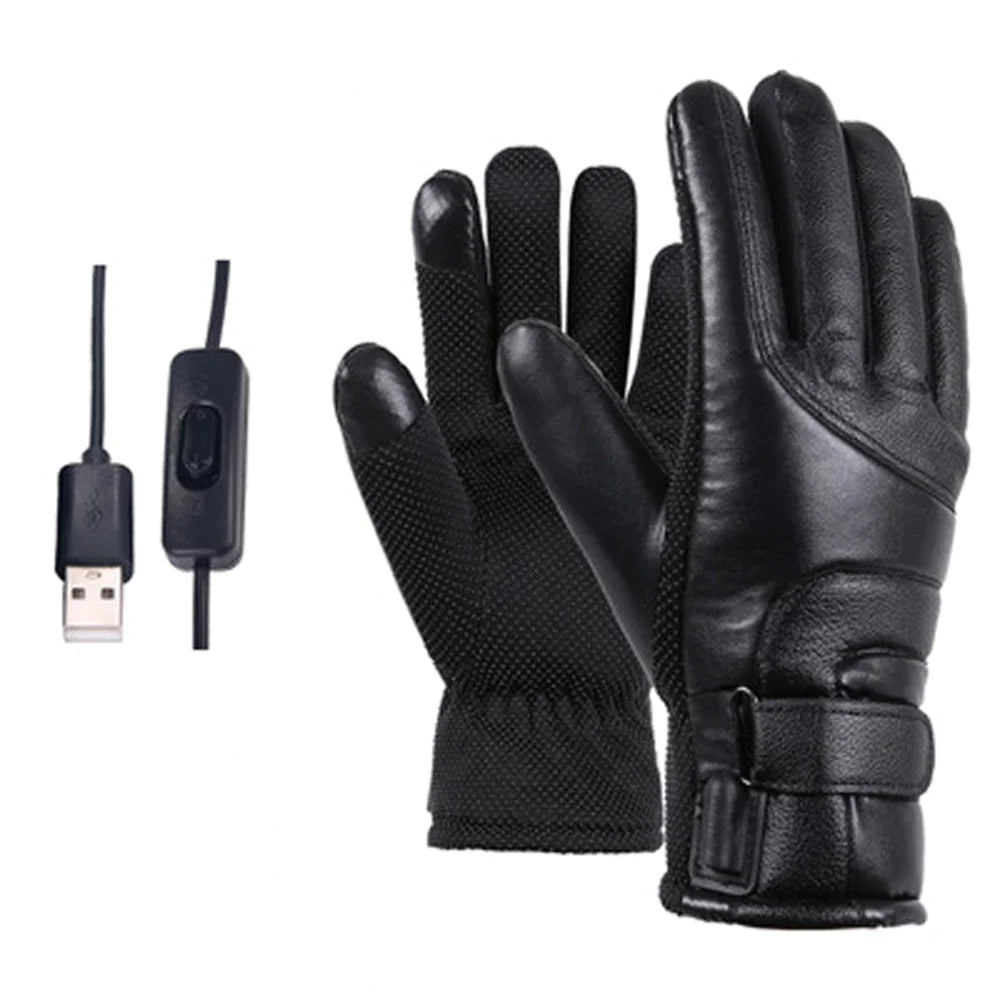 Electric USB Heated Gloves Windproof