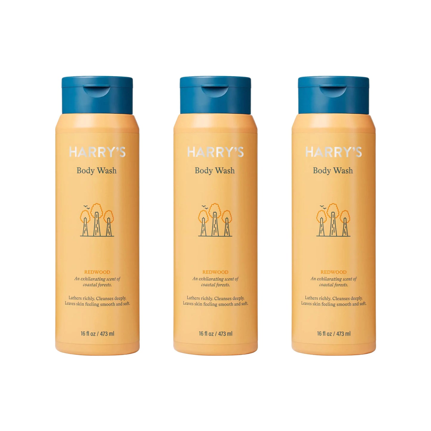 Harry's Men's Body Wash Shower Gel - Spring, 16 Fl Oz (Pack of 3) 16 Fl Oz (Pack of 3)